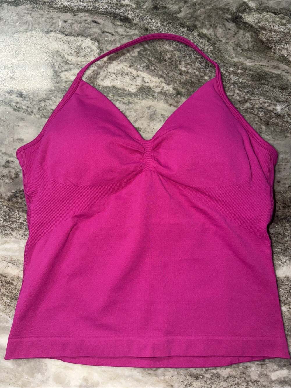 NWOT DFYNE Fuchsia Impact Longline Strappy Top SIZE Medium (AY16)